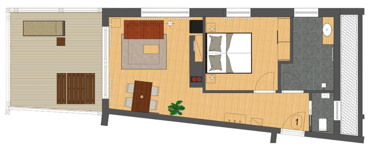 Kastelart - Karbon Lejlighedshotel Castelrotto Eksteriør billede